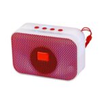 INVICTO A011 5W Wireless Bluetooth Portable Speaker with Supporting Carry Handle, USB, SD Card, AUX, FM & Call Function Upto 4hrs Playtime - Image 2