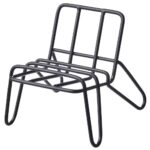 Ikea Alloy Steel KRUBBET Holder for Mobile Phone, Black - Image 2