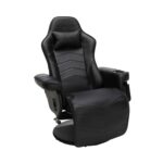 Immersive Gaming Recliner: Adjustable Leg Rest, Full Recline, Enhanced Comfort for Extended Play Sessions - Image 2