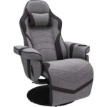 Immersive Gaming Recliner Chair: Adjustable Leg Rest, Cup Holder & Footrest for Enhanced Comfort and Extended Play Sessions - Image 2