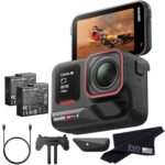 Insta360 Ace Pro 2-8K Waterproof Action Camera Co-Engineered with Leica, Flagship 1/1.3" Sensor, 8K30fps, 4K60fps, 2.5" Flip Screen, AI Noise Reduction, Long Lasting Battery - Image 2