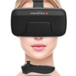 Irusu Monster VR Headset for Mobiles - Virtual Reality Glasses with 40 MM HD Lens,Built in Touch Button and Controller for Learning | Gaming | Watching Movies | Virtual Experiences - Image 2