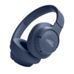 JBL Tune 720BT Wireless Over Ear Headphones with Mic, Pure Bass Sound, Upto 76 Hrs Playtime, Speedcharge, Dual Pairing, Customizable Bass with Headphones App, Lightweight, Bluetooth 5.3 (Blue) - Image 2