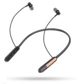 JGD Boom J6 Bluetooth Earphones with 13mm Drivers, Rich Music Experience, 25 Hours Playtime, Type C Fast Charging, Neckband Earphones with Magnetic earpiece,Voice Assistant and Mic (Gold) - Image 2