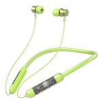 JGD Premium GT Neckband Exclusive Transparent Design, 4 Voice Modes for Calls, 25 Hrs Playtime, Smart Voice Assistance, HD Sound & Rich Bass, Bluetooth Earphones with Type C Fast Charging (Green) - Image 2