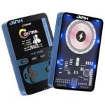 JINX Alpha Wireless Magnetic Powerbank with Retro Video Game|Classic Built-in Games with Powerbank|8000mAh 15W Li-Polymer Magsafe Compatible Power Bank Fast Charging for iPhone, Android (Blue) - Image 2
