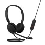 Jabra Evolve 10, On Ear Noise Cancellation Mic with Fully Adjustable Boom Arm and USB-A Connectivity Stereo Headset, Black - Image 2