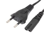 KEBILSHOP Power Cable/Cord/Plug for PS2, PS3, PS4, Xbox One S and Xbox One X Consoles (Cable Only), Black - Image 2