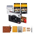 KODAK Mini Shot 3 Retro 4PASS 2-in-1 Instant Camera and Photo Printer (3x3 inches) + 68 Sheets Gift Bundle, White - Image 2