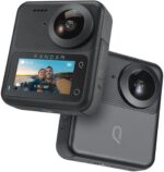 Kandao QooCam3 360° Camera with1.55 Sensor (Dual Battery Bundle) Waterproof Camera, 5.7K Wide-Angle with Lens Cover, Realtime Editing, 5X Stabilization for Sports, Outdoor, Travel - Image 2