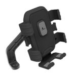 Kratos Mobile Holder for Bike & Scooty | Mirror Mount Bike Mobile Holder with Four-Jaw Grip & One-Click Lock | Waterproof & Anti Vibration Bike Phone Holder Mobiles | Scooty Mobile Holder - Image 2