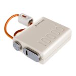 Lapcare Royale 10000mAh Pocket Power Bank | Dual in-Built Cables (Type-C & Lightning) | Dual Type-C Port & 22.5W Fast Charging | Smart LED Display | Compact Size | Made in India - Image 2