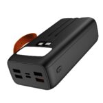 Lapcare Tanker 30000Mah Powerbank,Metallic Body|4X USB & 22.5W QC PD3.0 Type-C Micro USB Input Fast Charging with Dual Attached Cable for iPhone & Android Devices|Multi Layer Protection|Made in India - Image 2