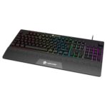 Lapcare Thunder USB Gaming Keyboard, LIGHTSYNC RGB Backlit Keys, Spill-Resistant, Anti-Ghosting, Customizable Keys, Dedicated Multi-Media Keys - Black (LGK-111) - Image 2