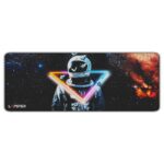 Lapster Astronuat Desk mat (800 mm x 300 mm x 2 mm) Mouse pad Gaming | Mouse mat | Curated Stitched Edges| Non-Slip Rubber Base|Keyboard and Mouse pad for Home & Office(astronuat) - Image 2