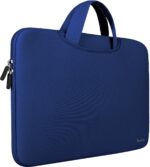 Laptop Bag 15.6 Inch,Durable Slim Briefcase Handle Bag & with Extra Pockets,Notebook Computer Protective Case for Computer Notebook Ultrabook,Collapsible Carrying Handles,Dark blue - Image 2