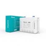 Ledgebit 4CH Pro R3 Wi-Fi Smart Switch – 4-Gang DIN Rail Controller, Self-Locking/Interlock/Inching Modes, RF/APP/Voice/LAN Control, Compatible with Alexa, Google Home, eWeLink App - Image 2