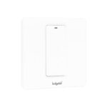 Ledgebit Smart Touch Light Switch – Wi-Fi, 1 Gang, Smart Light Switch for Home Automation, Voice Control with Alexa & Google Assistant, White - Image 2
