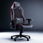 Legion X 2026 Edition | Ergonomic Gaming & Office Chair | PU Vegan Leather & Breathable Spandex Fabric | Magnetic Headrest, Memory Foam Lumbar Pillow | 4D Adjustable Armrestss (Red) - Image 2