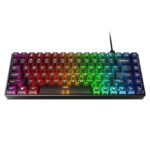Lenovo Legion K510 Mini Pro Gaming Keyboard, 16.8 Million Colors RGB Per Key, Programmable |100% Anti Ghosting Mechanical switches |Customizable| USB 2.0 Interface |3 Yr Warranty | Black + Traslusent - Image 2