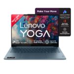 Lenovo Yoga Slim 7 AMD Ryzen AINow 7 350, 83JY005YIN AI Laptop, Copilot+ 32GB RAM/1TB SSD/14"(35.5cm)WUXGA OLED/50 TOPS/Windows 11, Office Home 2024, Backlit Keyboard, 1Yr ADP Free, Teal, 1.19Kg - Image 2