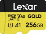 Lexar Professional 256GB Gold microSDXC, U3, UHS-II, A1, Memory Card, (LMSGOLD256G-BNNNG) - Image 2