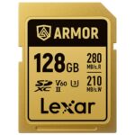 Lexar Professional Armor Gold 128GB UHS-II V60 SDXC Memory Card - Image 2