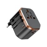 Lifelong Electronics Universal Travel Adapter All in One | 2000W Heavy Duty with 20W Type C & 2 USB A | 180+ Countries - Europe/US/Asia etc. | International Socket Accessories - Image 2