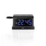 Lifelong Wireless Charging Alarm Clock with Phone Stand | Fast Wireless Charger for All Compatible Smartphones|LED Digital Display with Adjustable Brightness|Dual USB Ports & Smart Nightstand Desk Use - Image 2