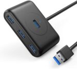 LipiWorld® 4 Port USB Hub 3.0 Data Hub with 115CM Portable Extension Cable High Speed Compatible for MacBook Air, Mac Mini, iMac Pro, Microsoft Surface, Ultrabooks - Image 2