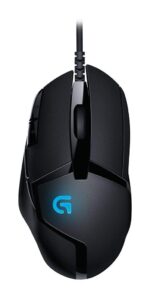 Logitech G402 Hyperion Fury USB Wired Gaming Mouse, 4,000 DPI, Lightweight, 8 Programmable Buttons, Compatible for PC/Mac - Black - Image 2