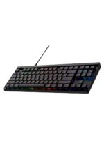 Logitech G515 TKL Wired Low Profile Gaming Keyboard, Fully Customisable RGB, Double-Shot PBT Keycaps, Tactile/Brown Switches - Black - Image 2