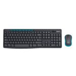 Logitech MK275 Wireless Keyboard and Mouse Combo for Windows, 2.4 GHz Wireless, Compact Wireless Mouse, 8 Multimedia & Shortcut Keys, 2-Year Battery Life, PC/Laptop - Black - Image 2