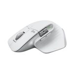 Logitech MX Master 3S for Mac with Free Adobe Subscription - Wireless Bluetooth Mouse with Ultra-Fast Scrolling, Ergo, 8K DPI, Quiet Clicks, Track on Glass, Customization, USB-C - Pale Grey - Image 2