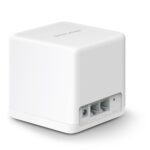 MERCUSYS Halo H30G(3-Pack) AC1300 Whole Home Mesh Wi-Fi System 1.3 Gbps Dual Band WiFi Gigabit Wireless Router 1300 Mbps Speed Coverage, White - Image 2