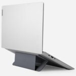 MOFT Laptop Stand for Desk, Adhesive Airflow Laptop Cooling Stand for Heat Dissipation with 2 Adjustable Viewing Angles, Foldable & Portable Computer Stand Compatible with Laptops 11"-16", Cool Grey - Image 2