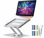 MVP-Edition 360° Rotatable Aluminium Laptop Stand | Ergonomic, Foldable & Adjustable | Compatible with All Laptop Sizes & Brands (MacBook, HP, Dell, Lenovo) - Image 2