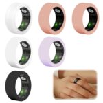 Manthan 6 Pcs Smart Ring for Men Protective Cover, Fitness Ring Protective Cover Set, Water Resistant and Shock Proof Design for Gym Workouts, Swimming Activities, Outdoor Sports - Image 2