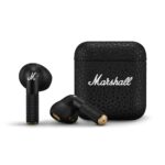 Marshall Minor Iv Wireless in Ear Earbuds with 30+ Hours of Playtime, Water-Resistant, Wireless Charging- Black - Image 2