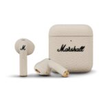 Marshall Minor Iv Wireless in Ear Earbuds with 30+ Hours of Playtime, Water-Resistant, Wireless Charging- Cream - Image 2