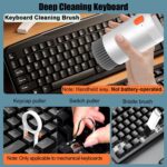 MeRaYo Multipurpose 20 in 1 Electronic Gadget Laptop Cleaner Kit Gadget Laptop Cleaning Kit Combo for Mobile Keyboard Computer Device (White Color) - Image 2