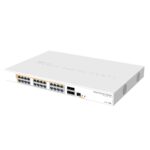 Mikrotik CRS328-24P-4S+RM 24 Port Gigabit Ethernet Router/Switch with Four 10Gbps SFP+ Ports in 1U rackmount case, Dual Boot and PoE Output, 500W - Image 2