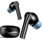 Mivi DuoPods Maxx TWS [New Launch], 13mm Bass Drivers, 50 Hrs Playtime, HD Call Clarity with AI-ENC, Gaming Mode, BT v5.3, Swift Type-C Charging, Made in India Earbuds - Image 2