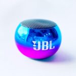 Modern Dynamic Mini Speker Mini Boost Portable 3D Mini Speaker Metal Round Mini Speakers Bluetooth Wireless for Home Office & Travel | Compatible for All Devices - Image 2