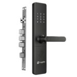 Mygate Smart Door Lock Plus (2026 Model) with 6-Way Unlock | Fingerprint, PIN, Mobile App, RFID Card, Manual Keys | Remote Unlocking via OTP | for Main Wooden Doors |3-Year Warranty by Mygate - Image 2
