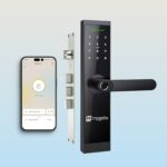 Mygate Smart Door Lock SR with 6 Unlock Methods | 3 Deadbolts | Fingerprint, OTP, PIN, RFID Card, Key & Mobile App Access | Unauthorized Freeze | Remote Unlocking via OTP| 3-Year Warranty by Mygate - Image 2