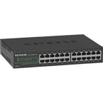 NETGEAR 24-Port Unmanaged Gigabit Ethernet Switch (GS324) - Desktop, Wall or Rack Mount, Quiet Operation - Image 2