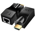NEXSA HDMI Extender Over Cat5e/6, HDMI to RJ45 Network Cable Repeater, 1080P Full HD, Supports 4K/2K for HDTV, PC, PS4, STB, 30m Range - Image 2