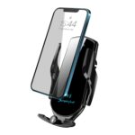 NOYMI Wireless Charger for Car | Ultra-Slim 15W Fast Wireless Charger - Sleek, Qi-Certified Charging Pad for iPhone & Android|Black - Image 2