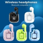 NYALKARAN TRADING UltraPods Max True Wireless Earbuds with Bluetooth 5.3, Enhanced Sound Quality, Touch Control,Battery Life, Noise Cancellation & Comfortable Fit - Image 2